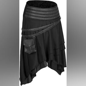 Steampunk Gothic Victorian Pirate Skirt
